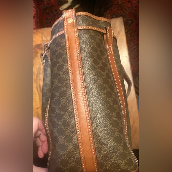 Authentic Celine Vintage Macadam Bucket Bag - Picture 7 of 10